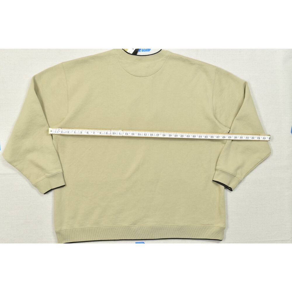 Croft & Barrow XXL Legends Outfitters Tan Embroidered Lab Dog Fleece Sweatshirt - Picture 8 of 8